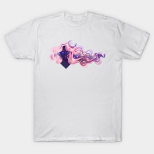 Whimsical Witch - Galaxy Hair T-Shirt